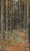 Otto Hesselbom The Forest France oil painting artist